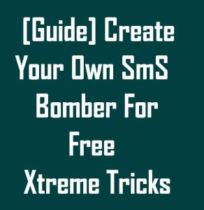 Guide to create your sms bomber1