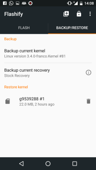 Flash Custom Recovery Using Flashify