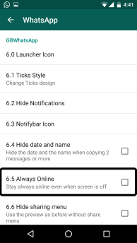 Make WhatsApp Always Online
