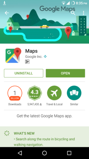 Use Google Maps Offline On Android