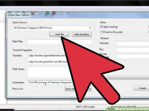 Create Your Own Torrent Files Using uTorrent