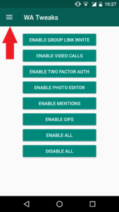 Activate WhatsApp Video Calling