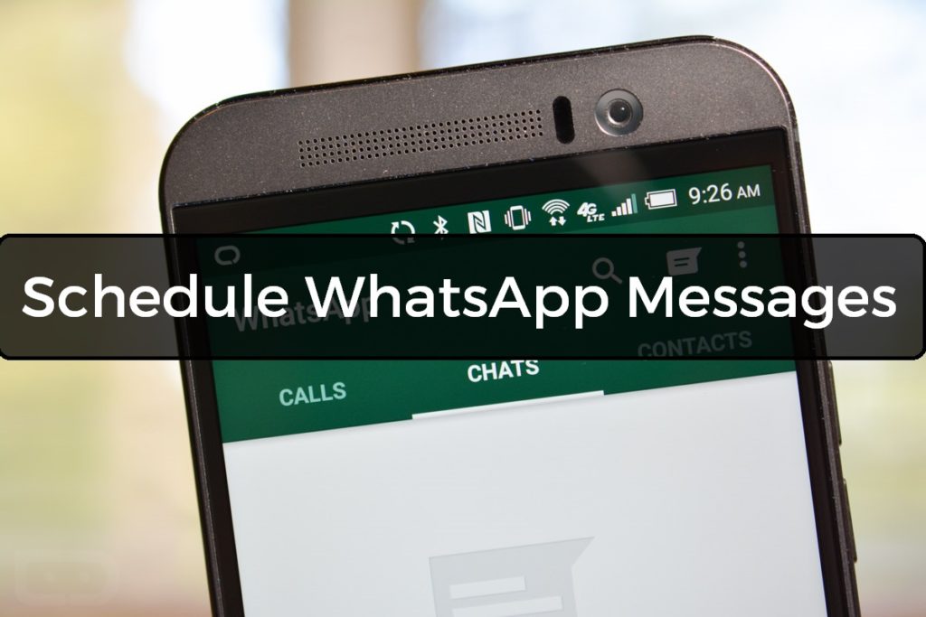 Schedule WhatsApp Messages