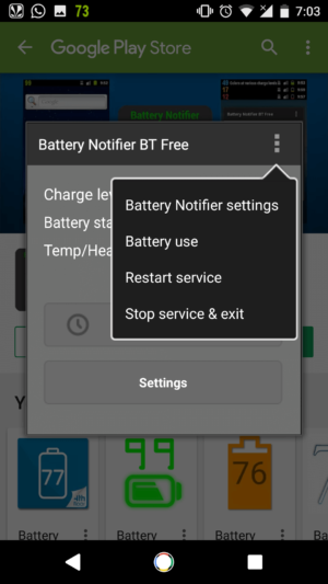 Set Low Battery Notification Ringtone