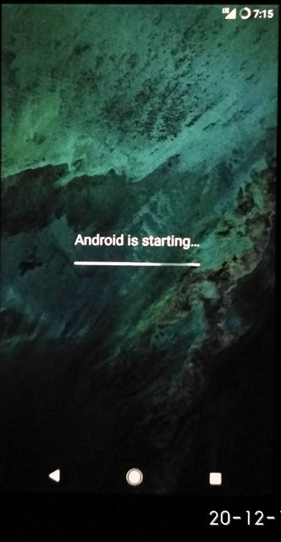 Fix Android is Starting Error 