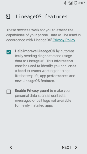 Lineage OS Android ROM