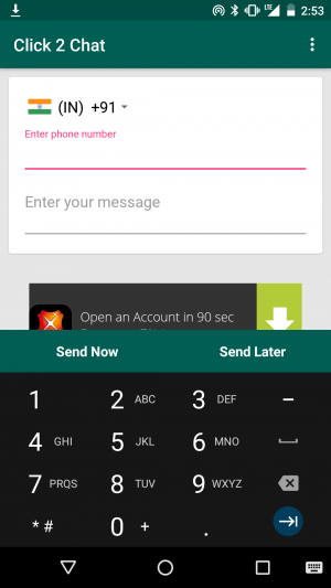 Chat With Anyone On WhatsApp Without Saving Number