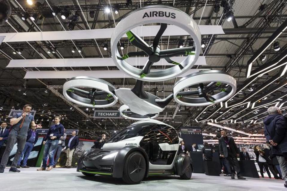 Airbus has designed a part-car part-drone