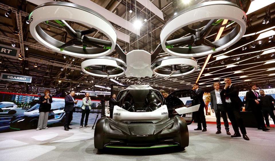 Airbus has designed a part-car part-drone