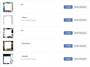 Accept/Reject All Facebook Friend Request