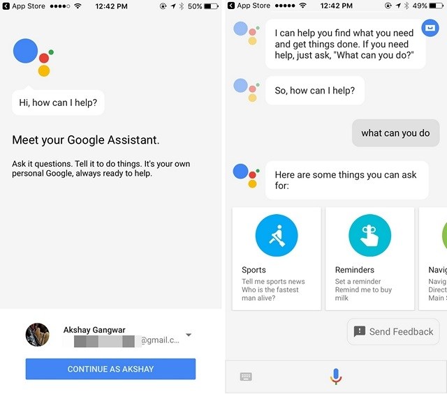 Install Google Assistant On iPhone