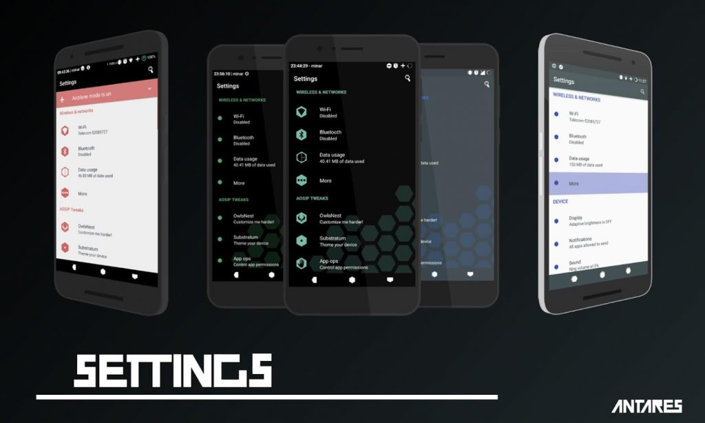 Best Substratum Themes Antares Theme