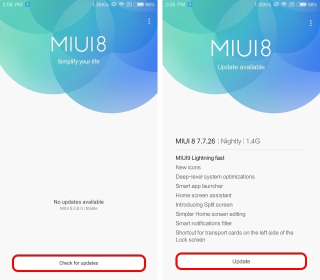 Install MIUI 9 Beta on Your Xiaomi Device