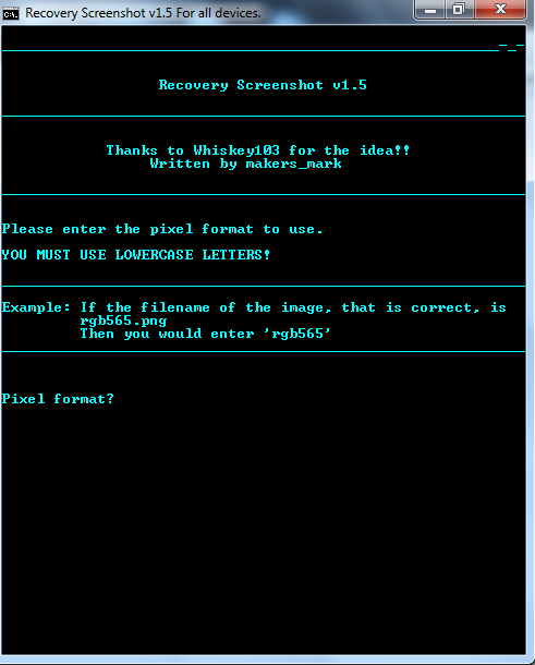 Take Screenshots in CWM/TWRP Recovery