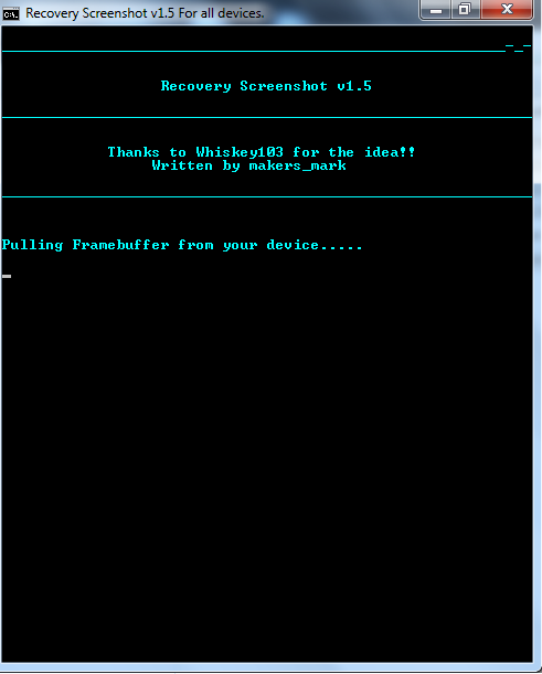 Take Screenshots in CWM/TWRP Recovery