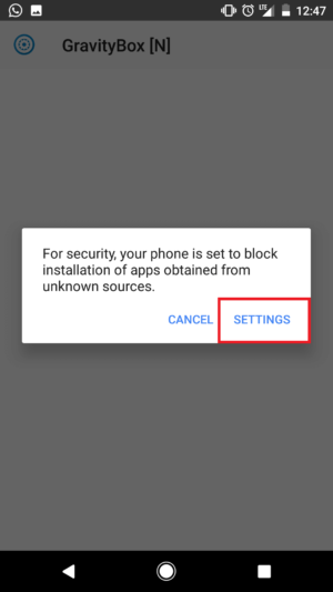 Install Gravity Box on Android Nougat