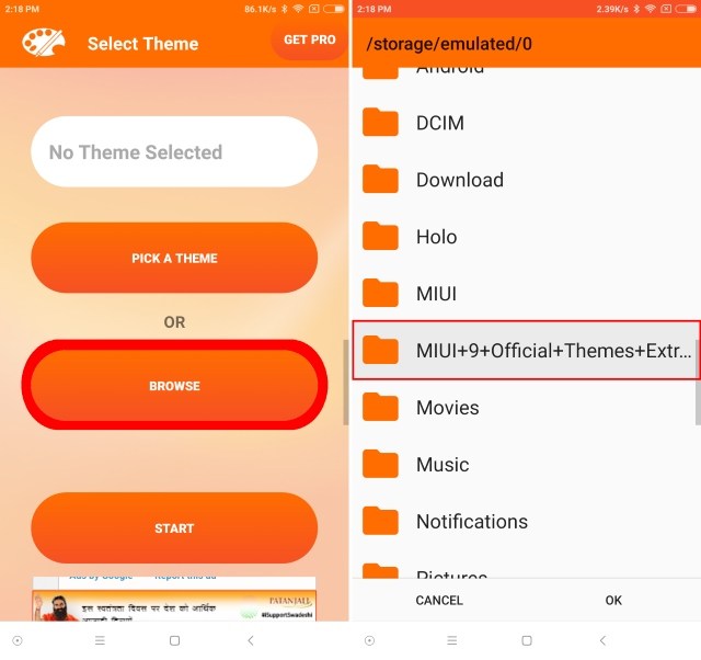 Get MIUI 9 Themes on MIUI 8 