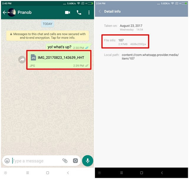 Send Pictures Without Compression on WhatsApp