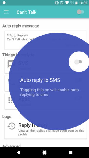 Auto-Reply WhatsApp Text Message