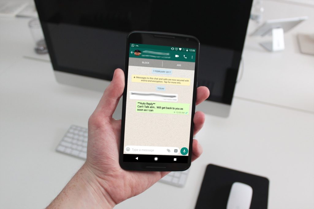 Auto-Reply WhatsApp Text Message