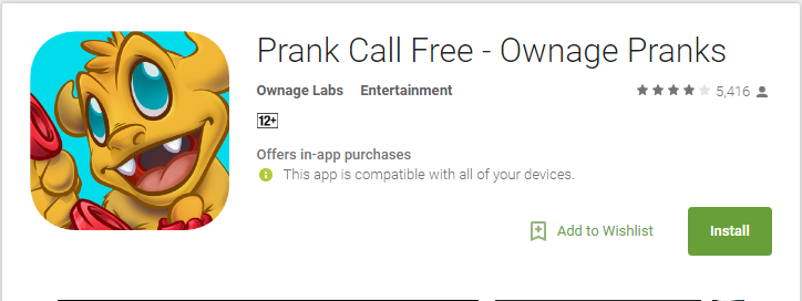 Ownage Pranks App