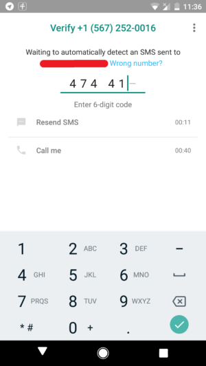 WhatsApp Business on Android