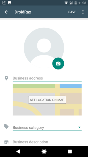 WhatsApp Business on Android