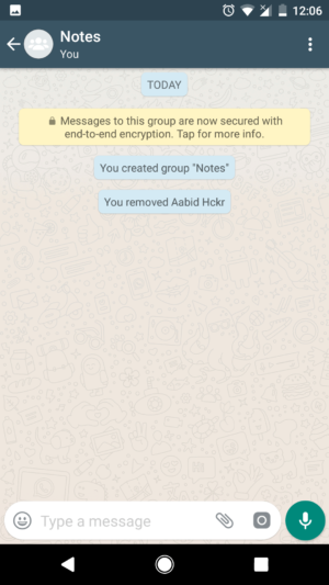 Use WhatsApp As Your Personal Note Making & Bookmarking App (1)