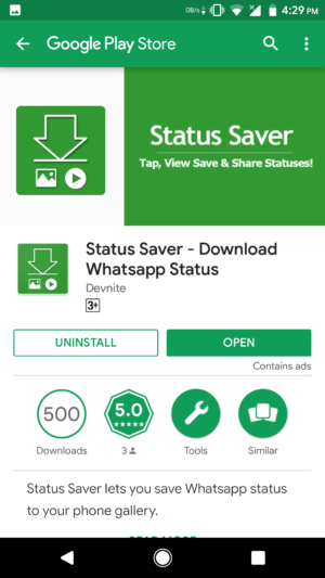 WhatsApp Status Saver