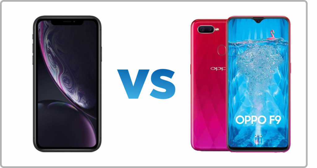 Apple iPhone XR vs Oppo F9 Compare Mobile Phones