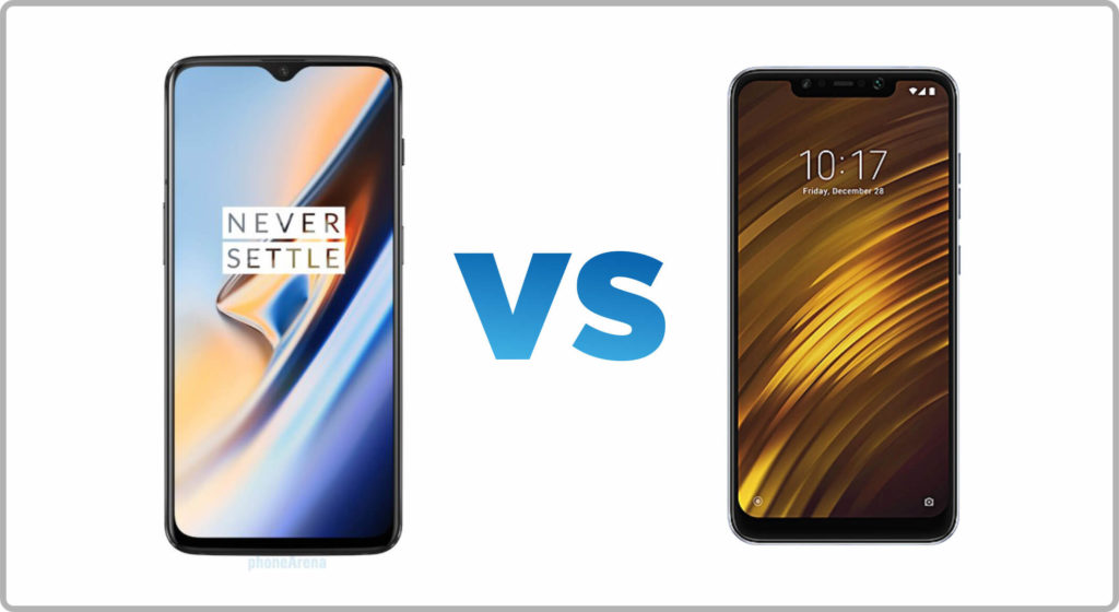 OnePlus 6T vs. Xiaomi Poco F1 Compare Mobile Phones